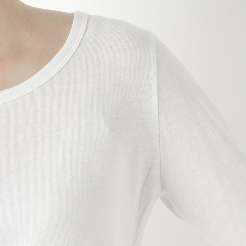 簡単重ね着◎起毛Ｔシャツ＆長袖Ｔシャツのアンサンブル（ノージーン/NO JEAN）