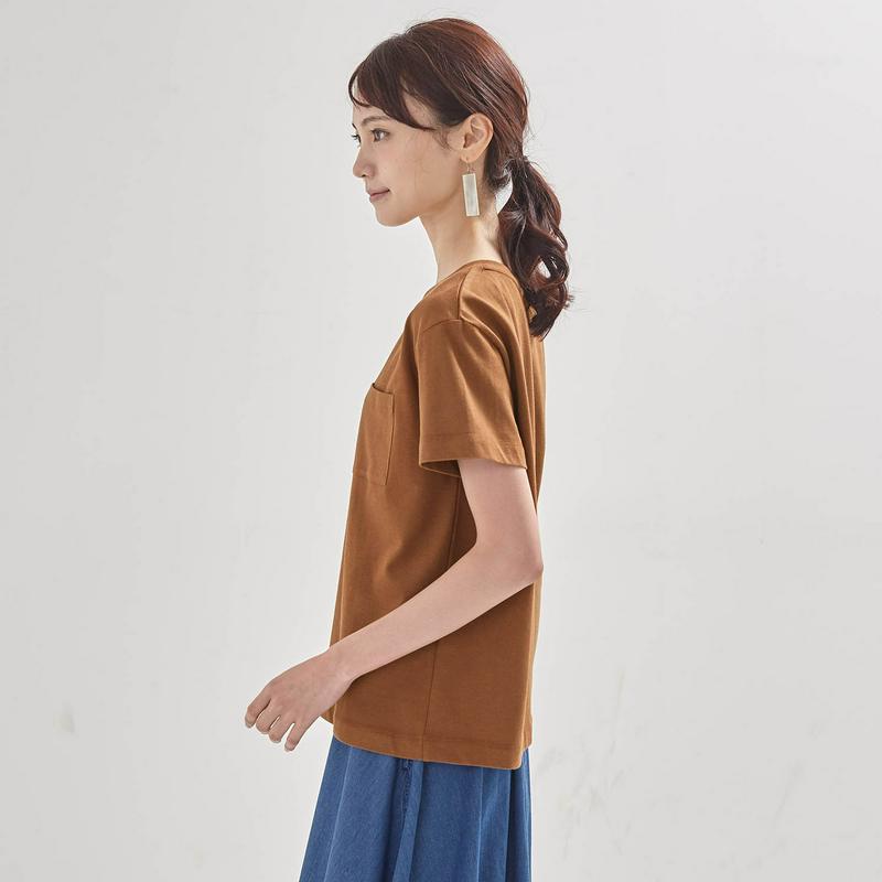 ＶネックＴシャツ【冷却効果プリント使用】