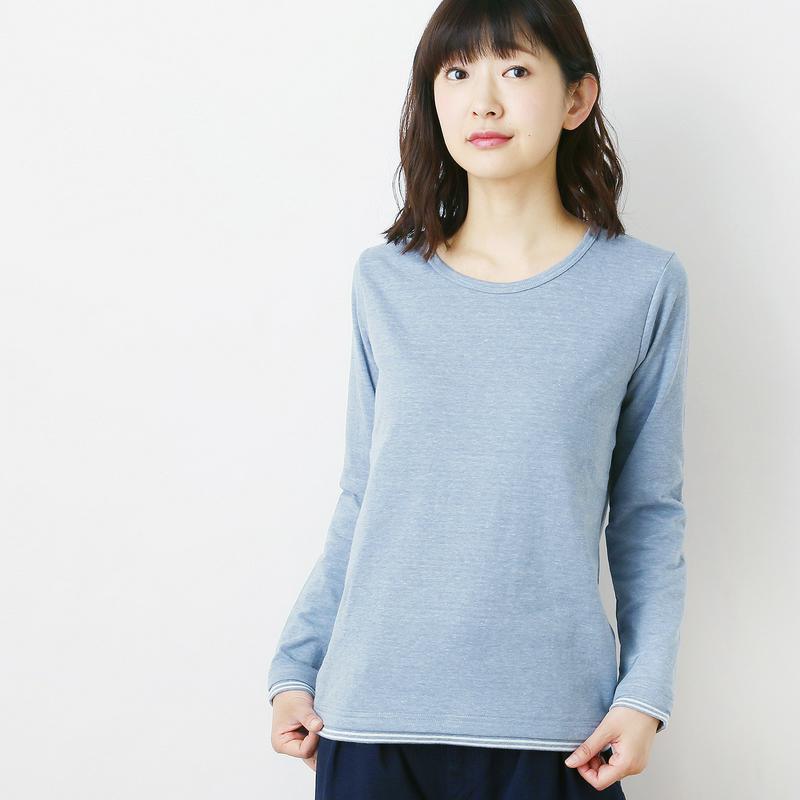 接結レイヤードＴシャツ