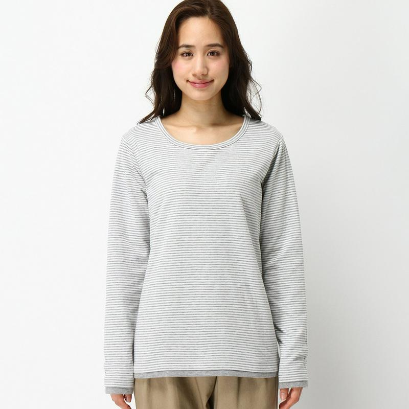 接結レイヤードＴシャツ