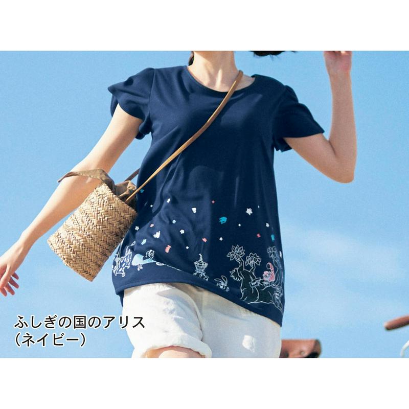 【３／２５（水）で販売終了】フレア袖チュニックＴシャツ