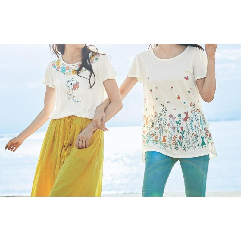 【３／２５（水）で販売終了】フレア袖チュニックＴシャツ