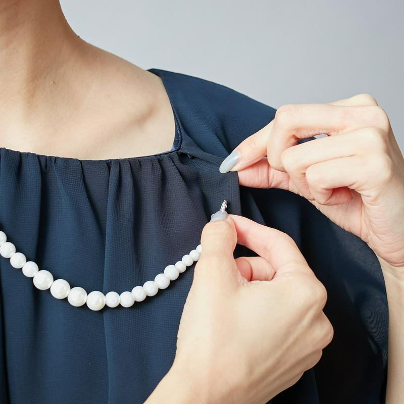 パールドレスレット付◎シフォンワンピースドレス