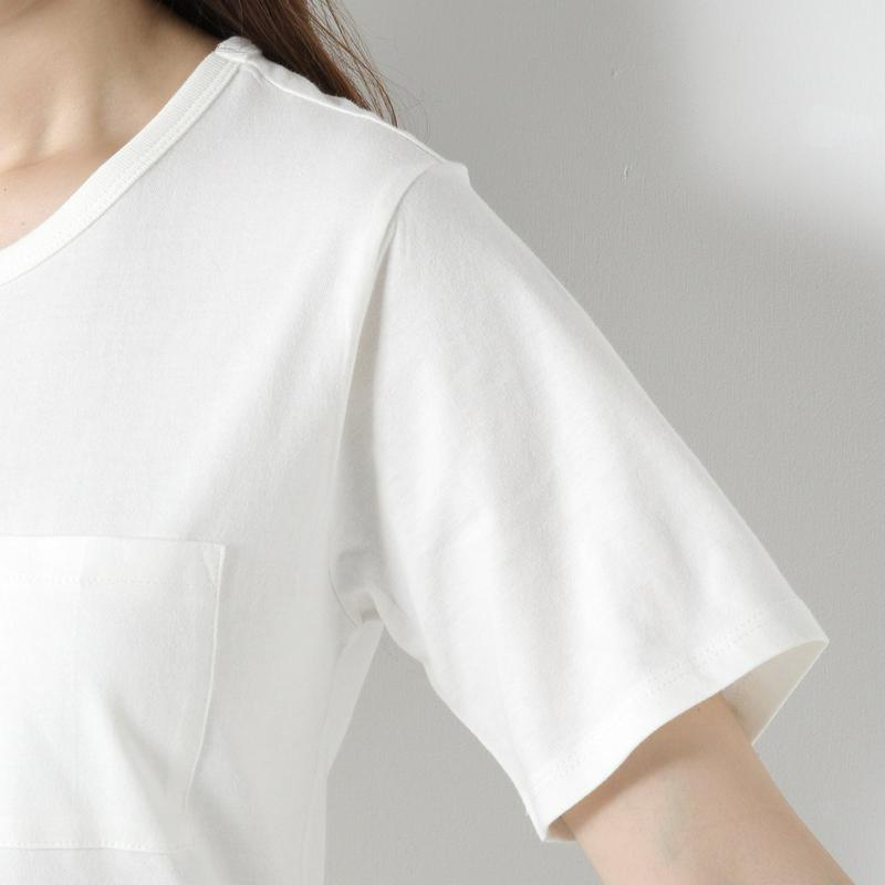 【汗染み防止＆抗菌防臭】ポケット付きクルーネック半袖Ｔシャツ