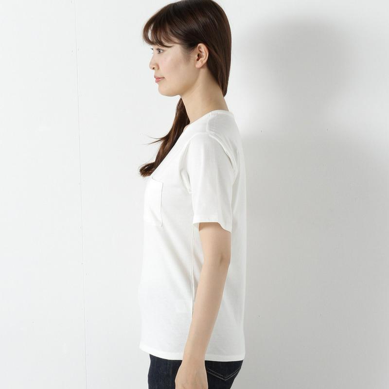 【汗染み防止＆抗菌防臭】ポケット付きクルーネック半袖Ｔシャツ