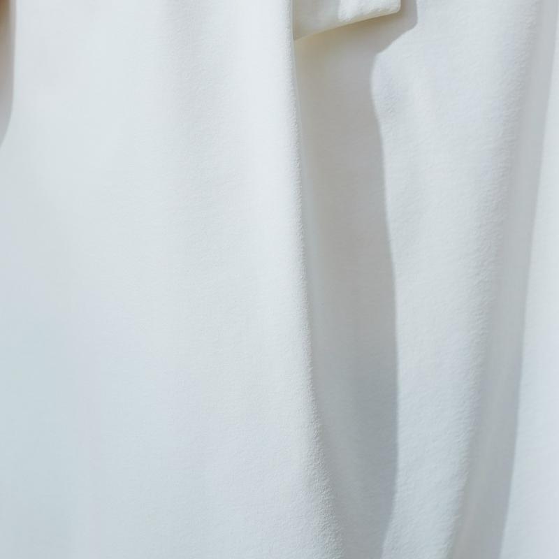 【無地・チェック】留め具付ボウタイブラウス【Ｍ～３Ｌ】