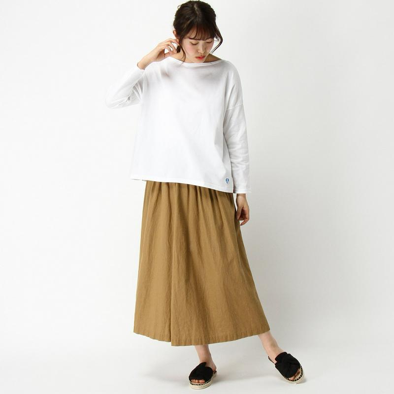ドロップショルダープルオーバー［日本製］