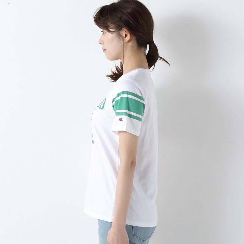 半袖フットボールＴシャツ☆ロゴ刺繍入り