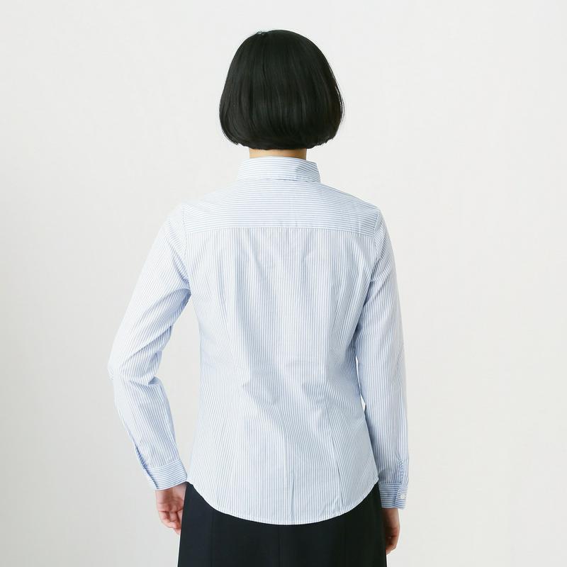 【３６％ＯＦＦ】ギャザー使いシャツ【通勤にも】