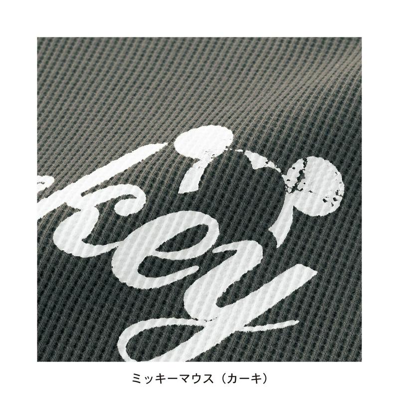 プリントワッフルカットソー（選べるキャラクター）