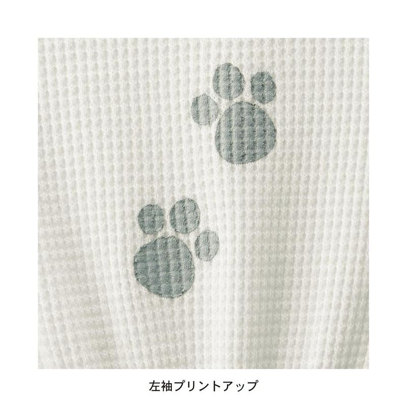 プリントワッフルカットソー（選べるキャラクター）