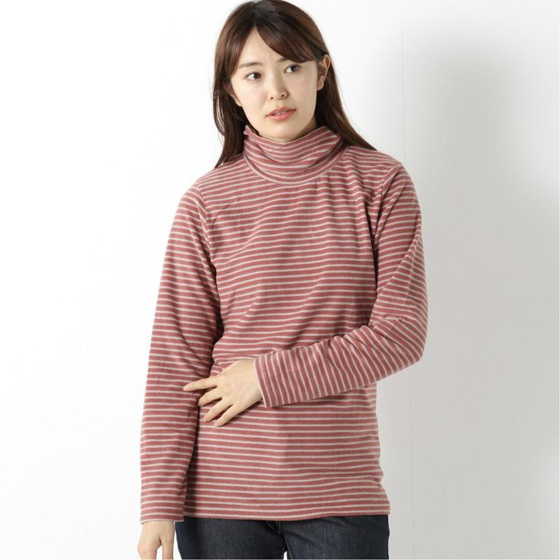 マイクロフリース総柄くしゅＴシャツ【Ｍ～３Ｌ】