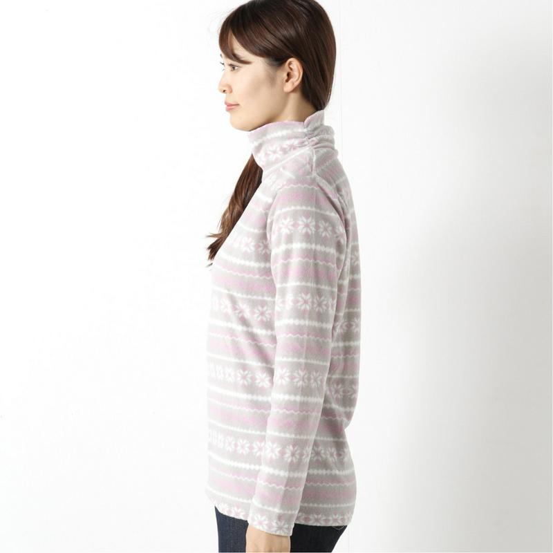マイクロフリース総柄くしゅＴシャツ【Ｍ～３Ｌ】