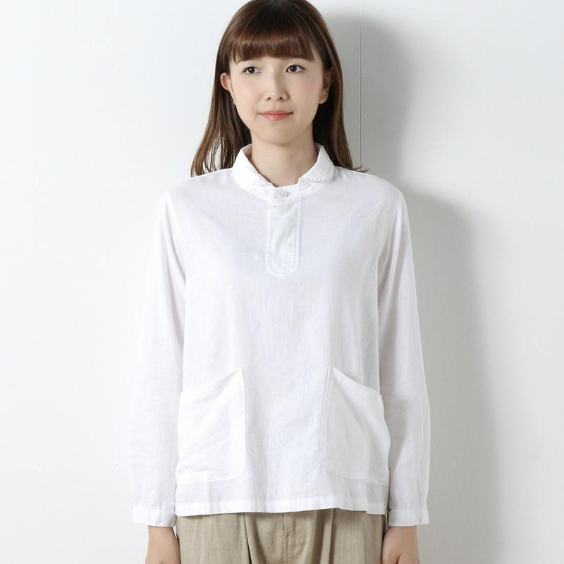 【３／２５（水）で販売終了】リネンレーヨン素材のオックスシャツ