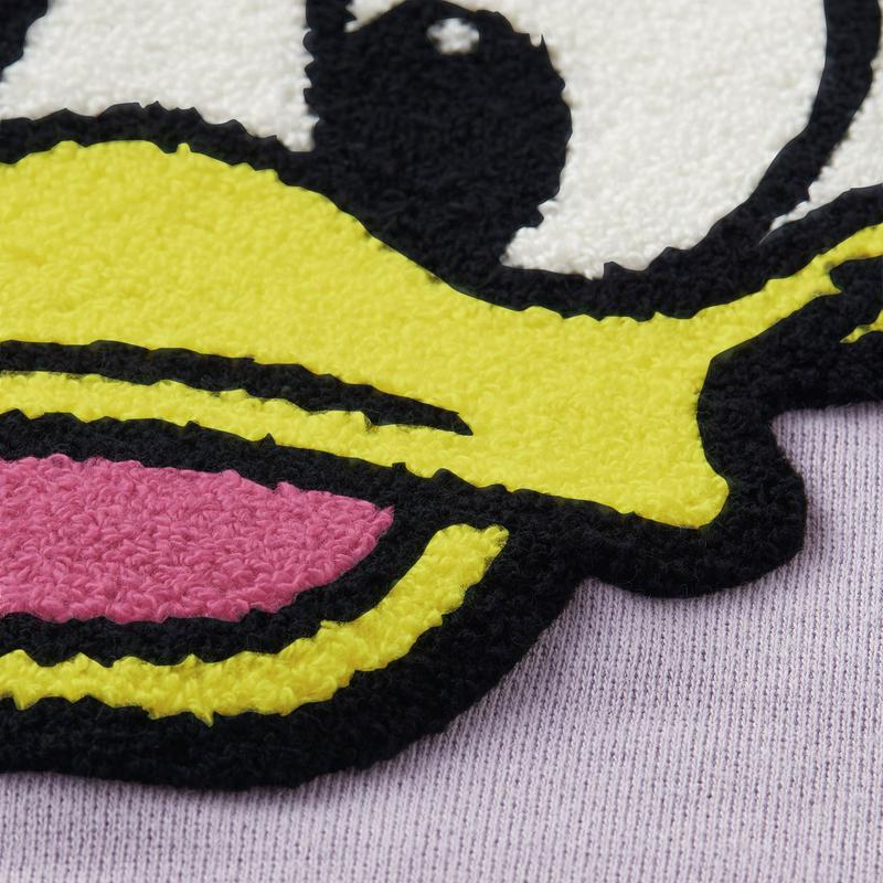 【かおかお】パイル刺繍プルオーバー（選べるキャラクター）