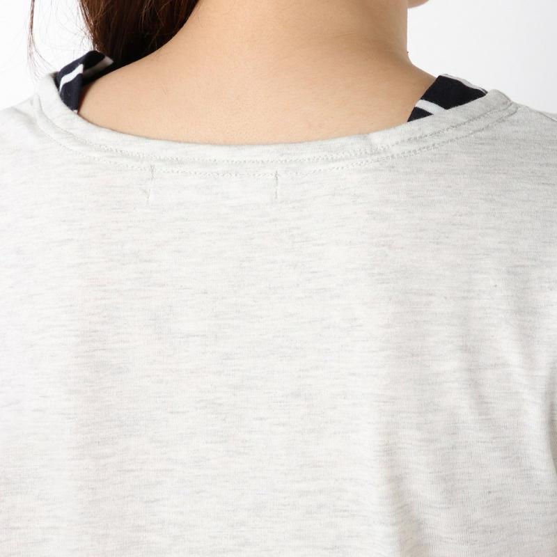 ミッキー切替フェイクレイヤードＴシャツ