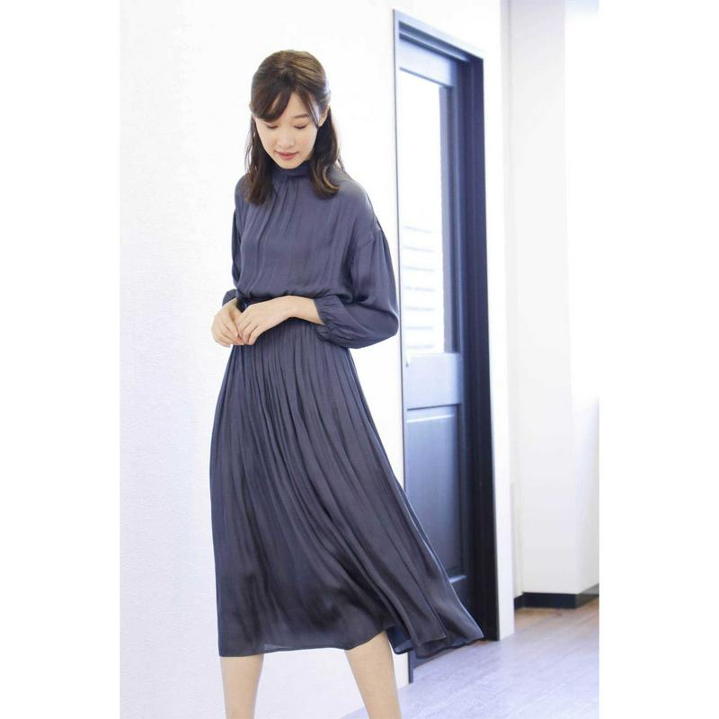 ［ｎｂｂ　ｄｃｏｒ］サテンドレス／デシンドレス