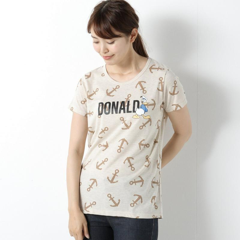 ドナルド半袖総柄Ｔシャツ