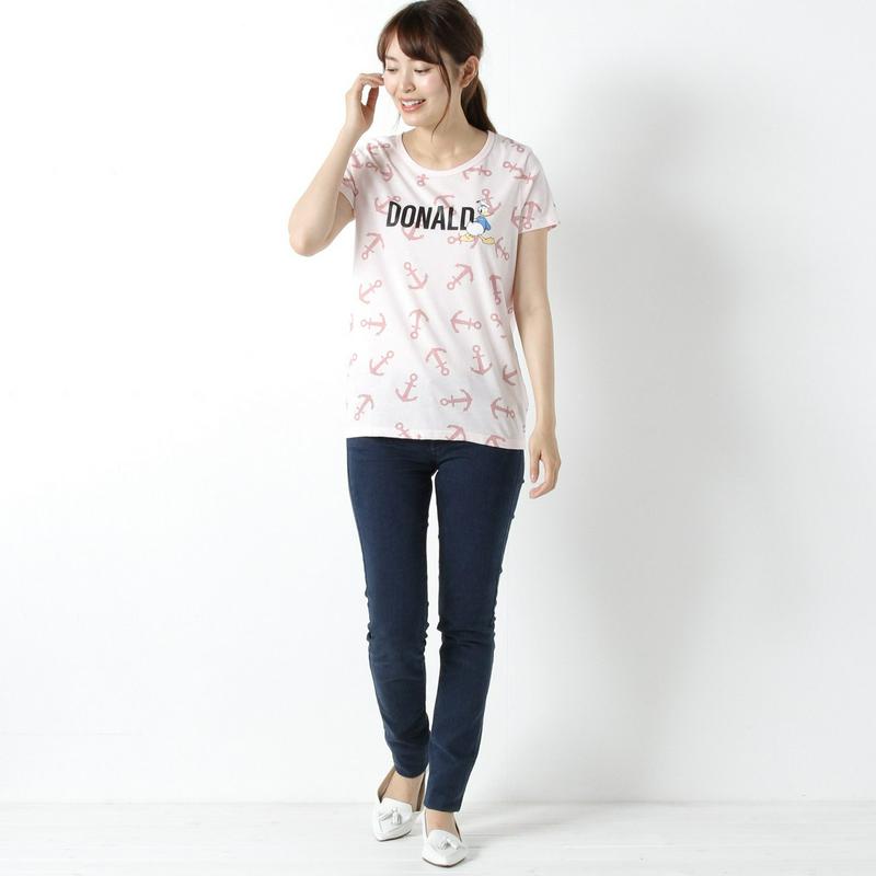 ドナルド半袖総柄Ｔシャツ