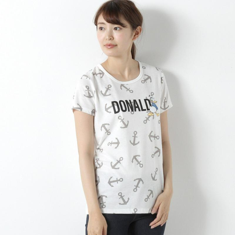 ドナルド半袖総柄Ｔシャツ