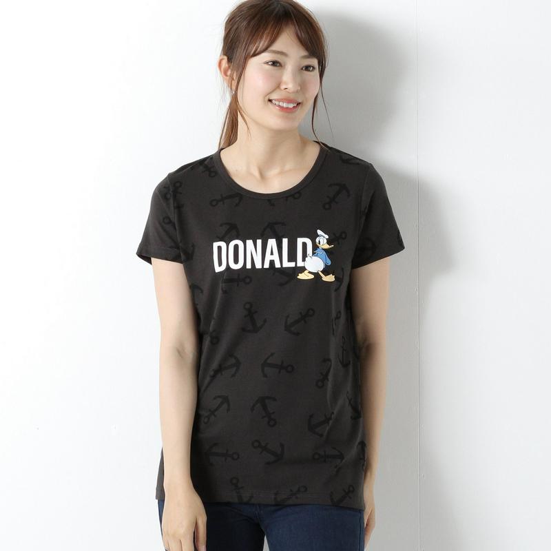 ドナルド半袖総柄Ｔシャツ