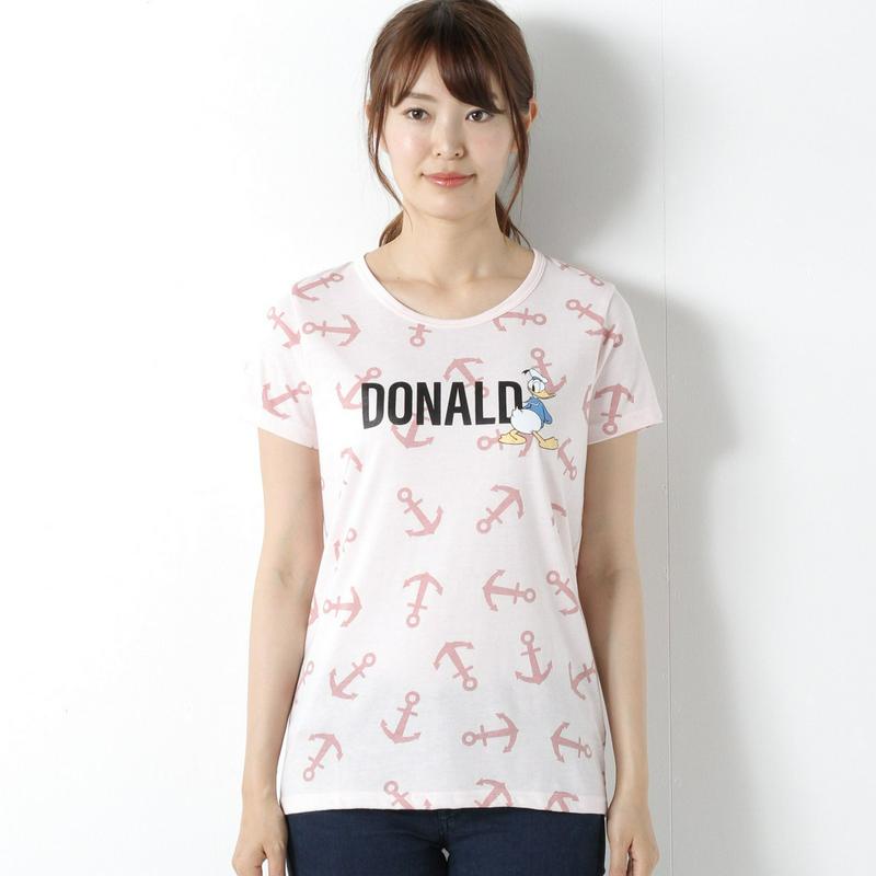 ドナルド半袖総柄Ｔシャツ
