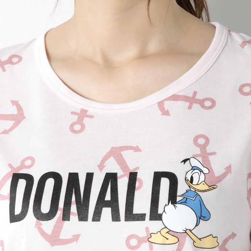 ドナルド半袖総柄Ｔシャツ