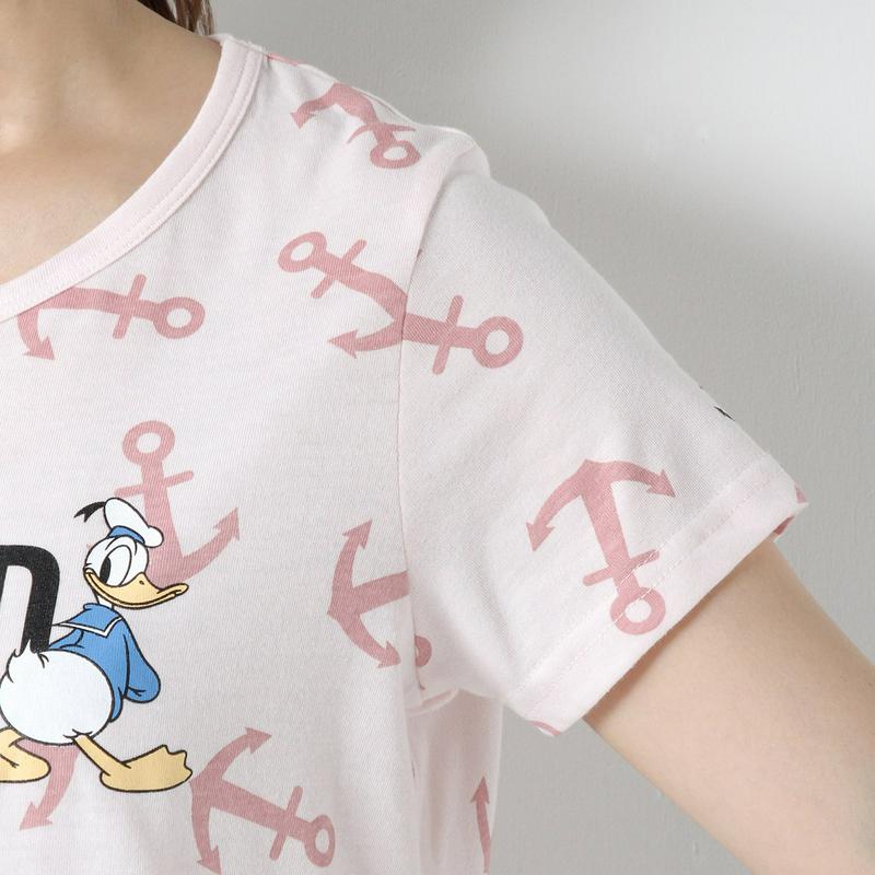 ドナルド半袖総柄Ｔシャツ