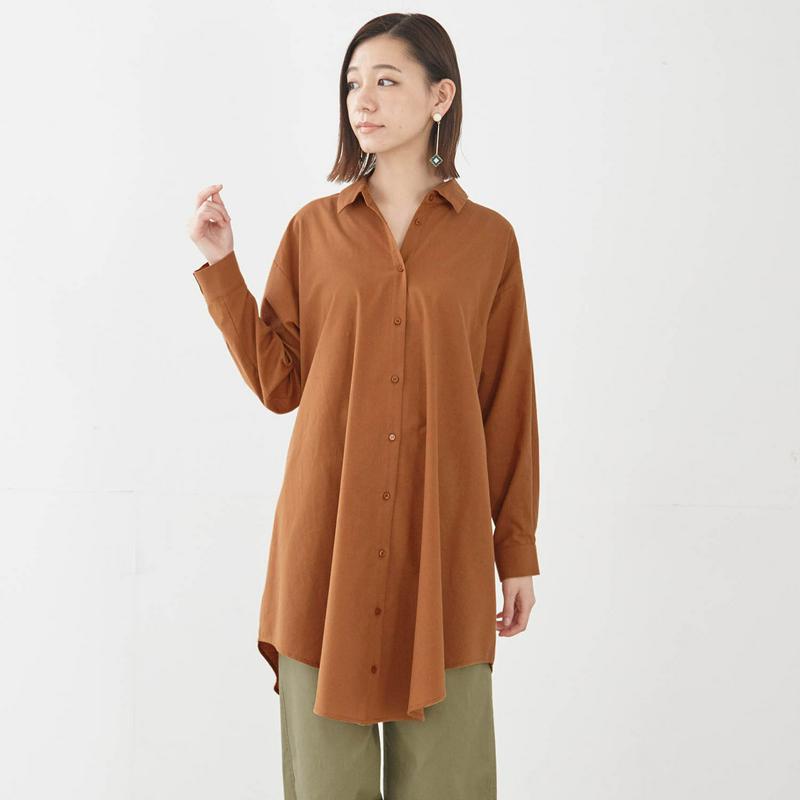 ウエストリボン２ＷＡＹシャツチュニック【パーソナルカラー／ＳＰＲＩＮＧ】