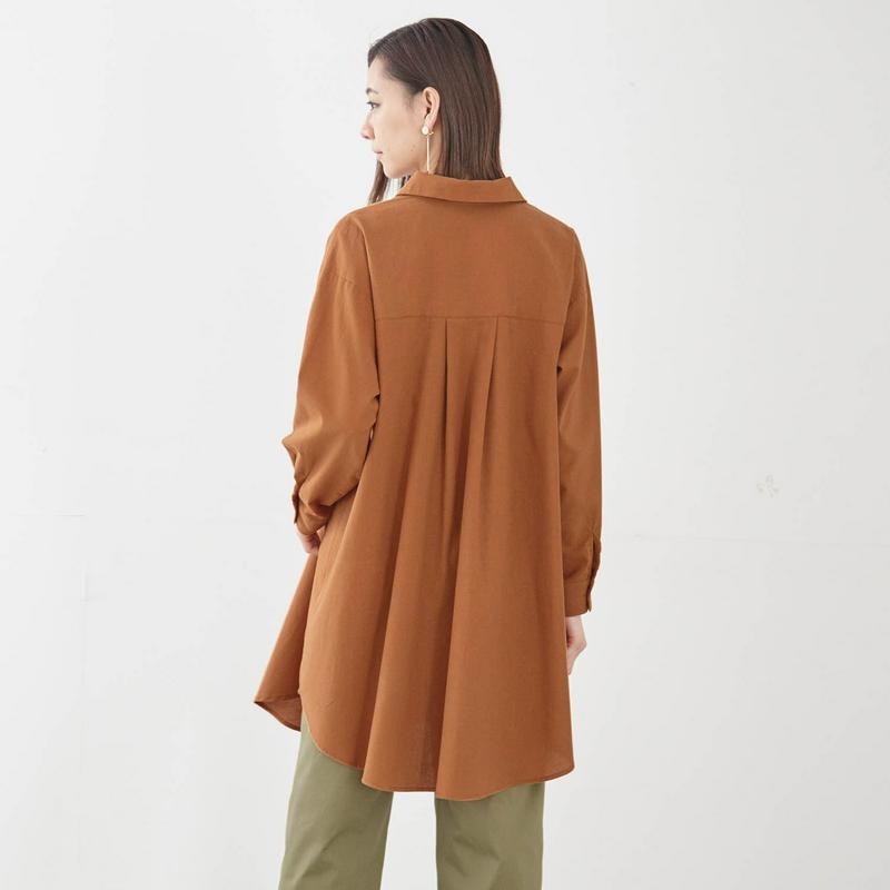 ウエストリボン２ＷＡＹシャツチュニック【パーソナルカラー／ＳＰＲＩＮＧ】