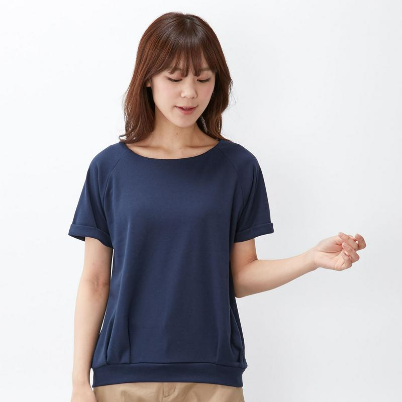 【２７％ＯＦＦ】大人の女性のためのふんわりタックプルオーバー【Ｓ～３Ｌ】