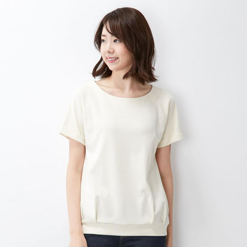 【２７％ＯＦＦ】大人の女性のためのふんわりタックプルオーバー【Ｓ～３Ｌ】