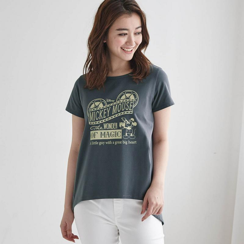 【３／２５（水）で販売終了】前後差チュニックＴシャツ