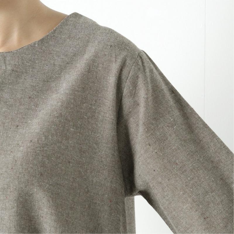 着回しやすい◎コットン起毛素材のベーシックワンピース