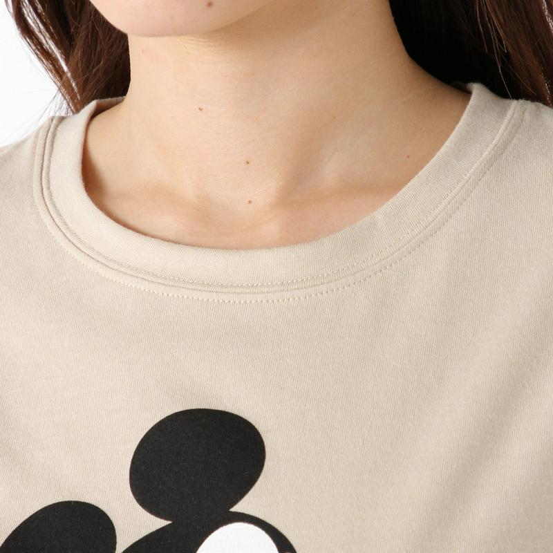 ミッキー半袖ミッキープリントＴシャツ