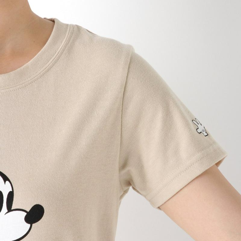 ミッキー半袖ミッキープリントＴシャツ