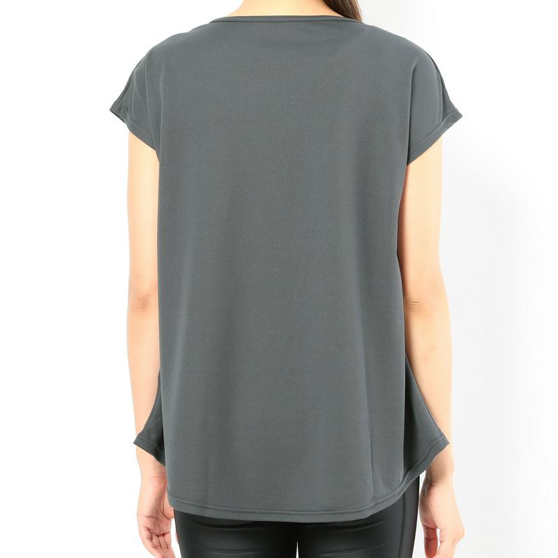 レディース　　チュニック丈Ｔシャツ【水陸両用・３Ｌ～５Ｌ】