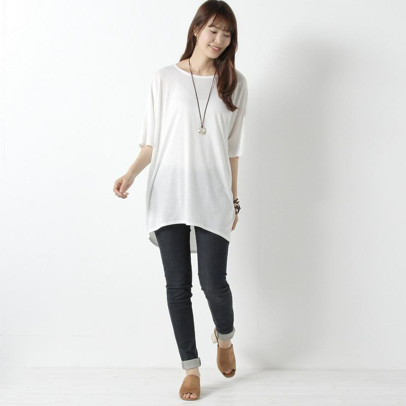 【汗染み防止】ゆったりシルエットＴシャツ