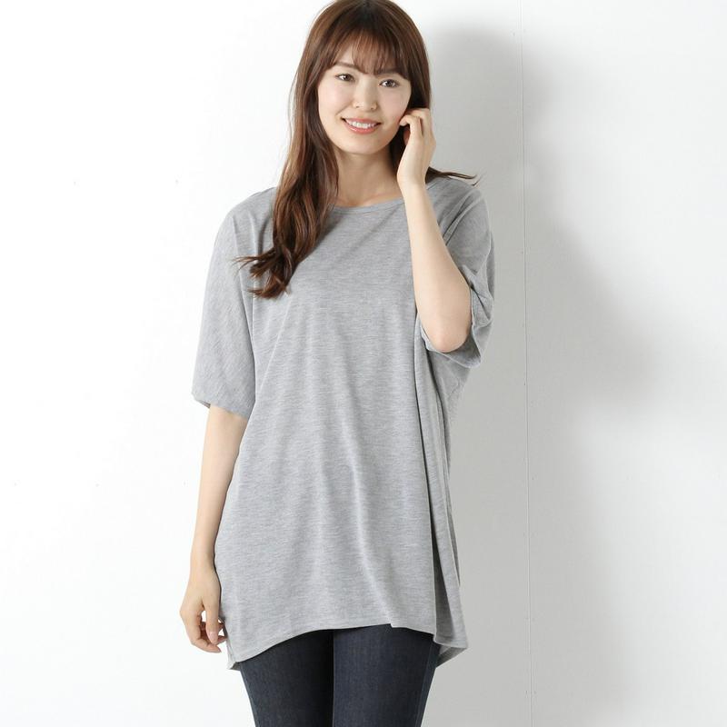 【汗染み防止】ゆったりシルエットＴシャツ