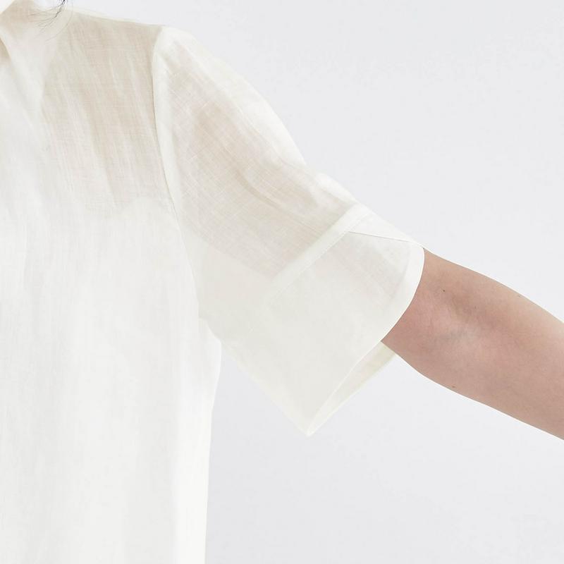 【ＳＴＹＬＥ　ＳＮＡＰセレクト】ラミー１００％ブラウス