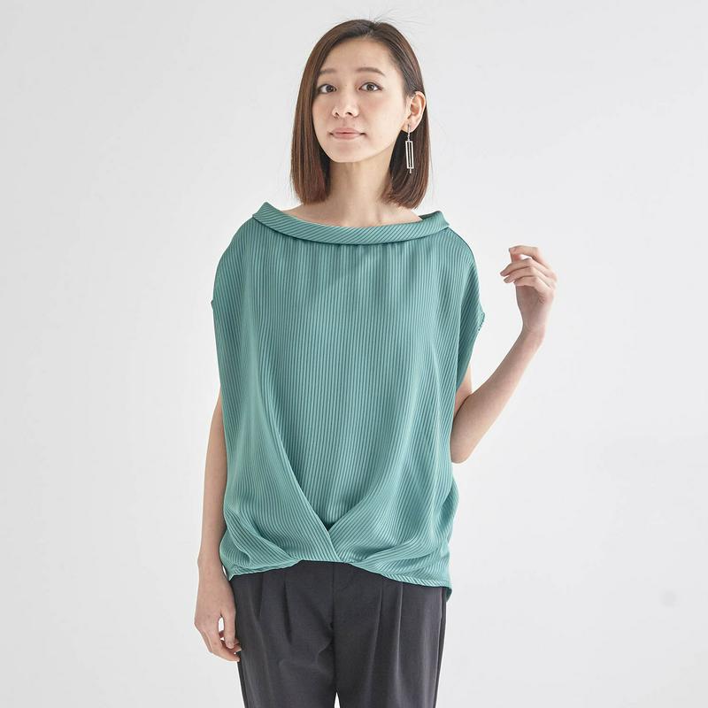 前身頃ブラウスＴシャツチュニック