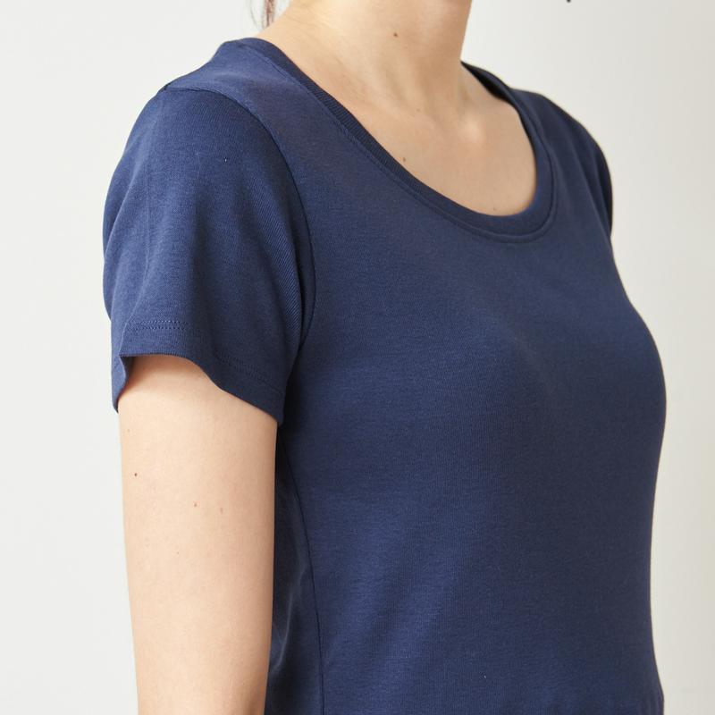 フライス生地でしっかりした綿混半袖Ｔシャツ【Ｍ～４Ｌ】（manoamano／マノアマノ）