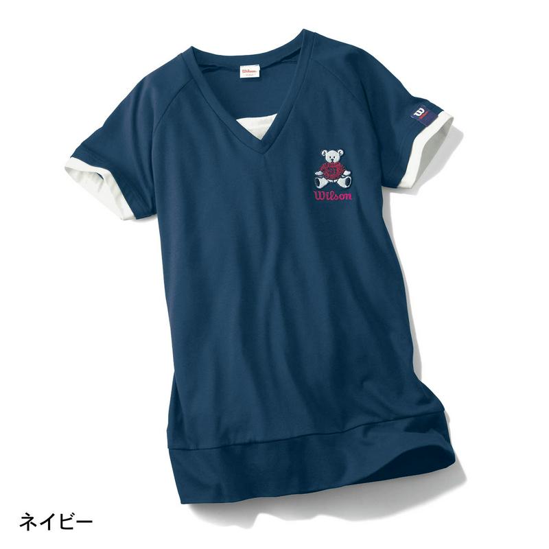 フェイクレイヤードビッグベアチュニック