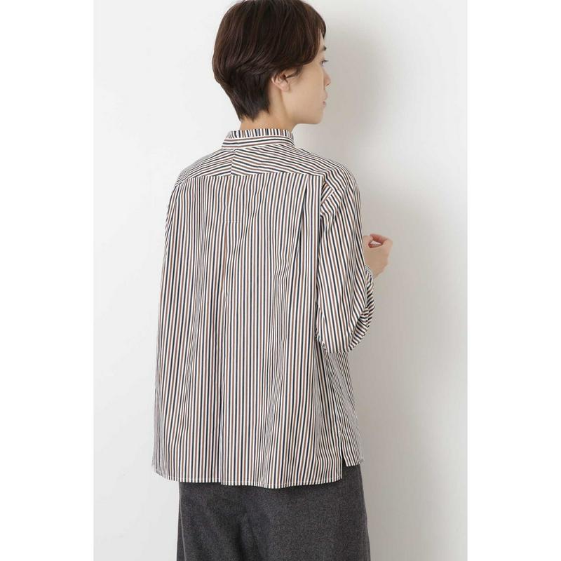 ◆ストライプタイプライターブラウス