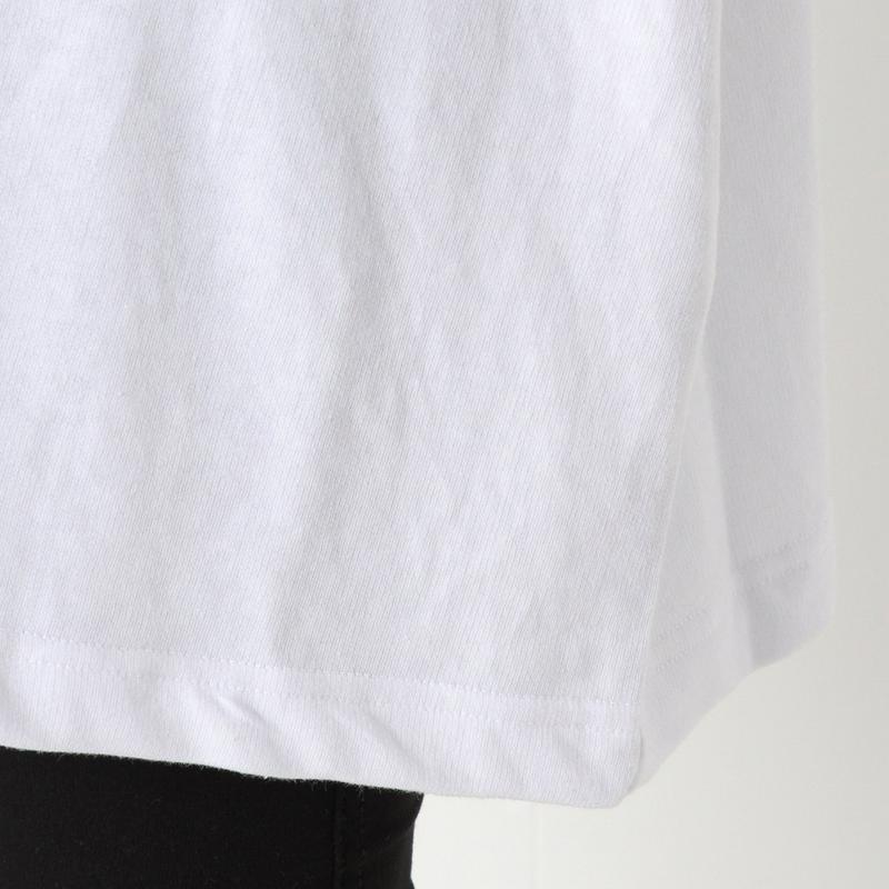 カレッジミニ裏毛チュニックＴシャツ
