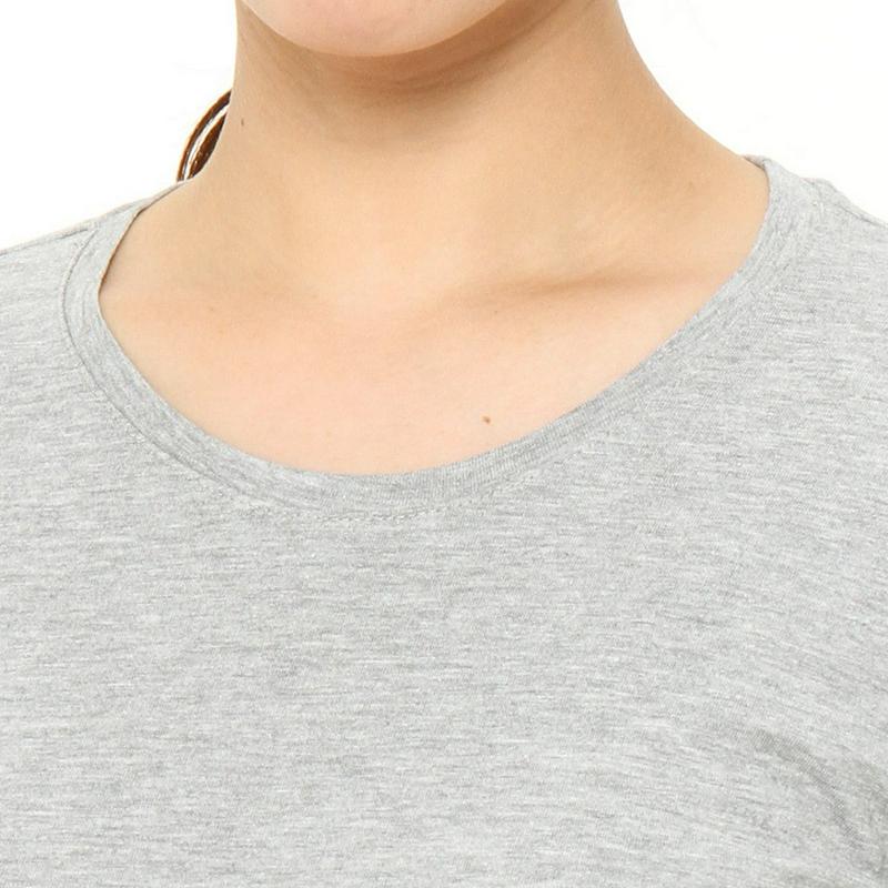 毎日着たい綿混７分袖Ｔシャツ