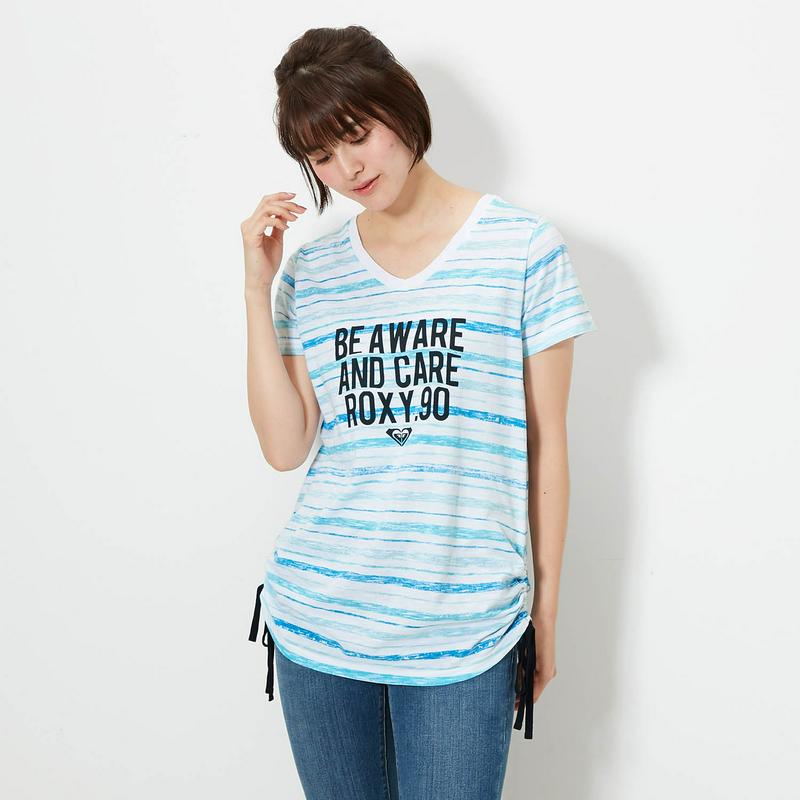ボーダーチュニックＴシャツ
