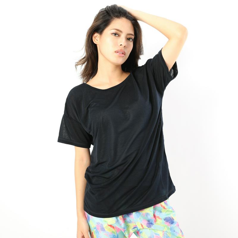 レディース　半袖Ｔシャツ【ヨガ・水陸両用】
