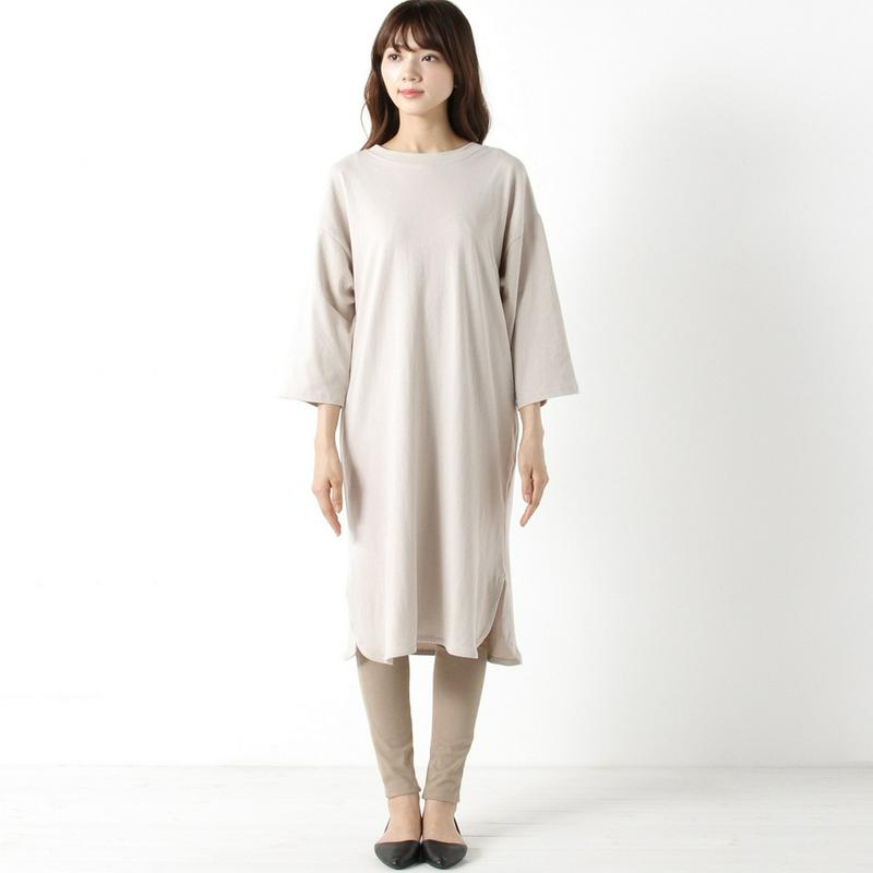７分袖Ｔシャツワンピース