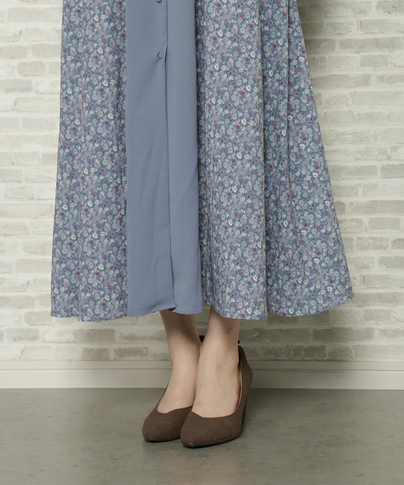 小花パッチワーク２WAYワンピース